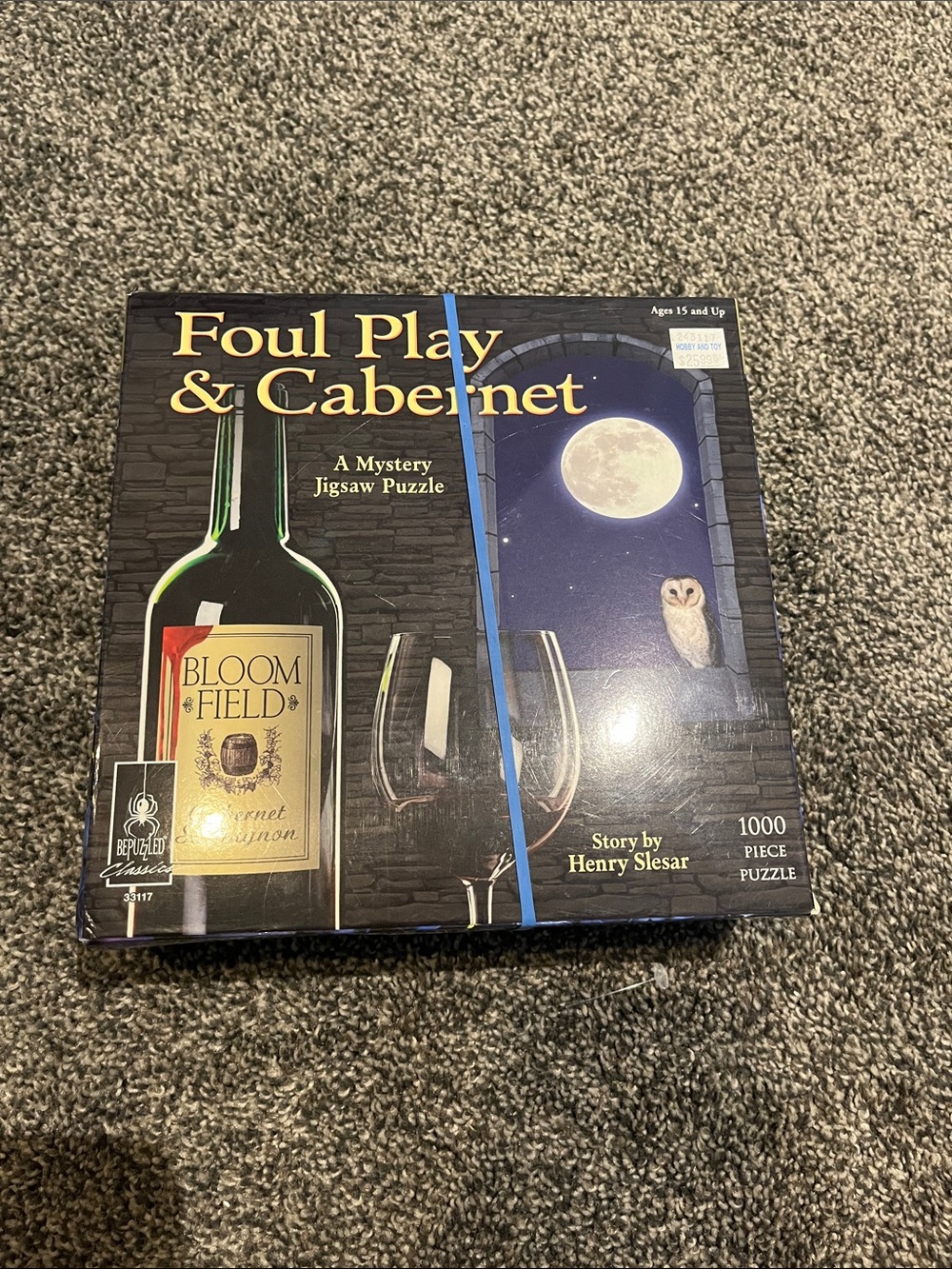 Foul Play & Cabernet Mystery Jigsaw Puzzle - Solve the puzzle to solve the case